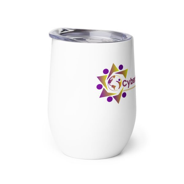 Wine tumbler white left