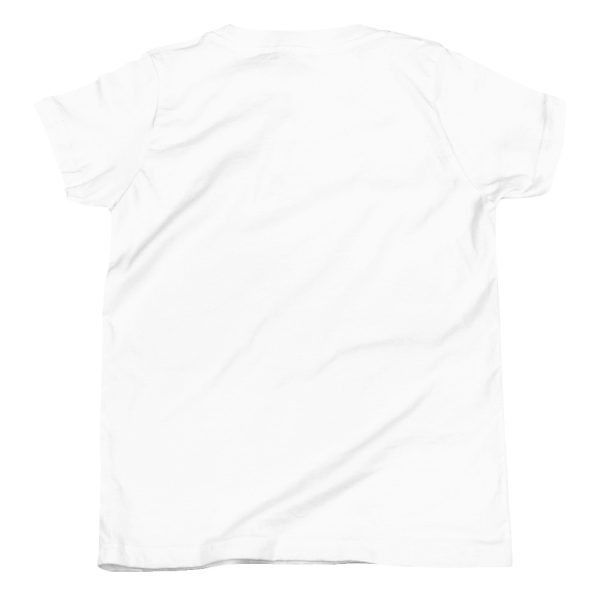 Youth staple tee white